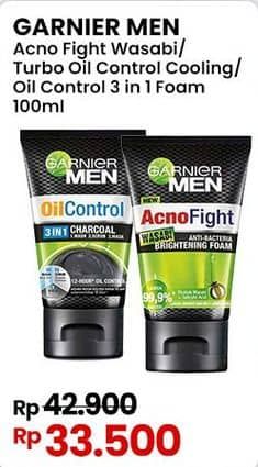 Promo Harga Garnier Men Facial Foam  - Indomaret