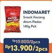 Promo Harga INDOMARET Snack Kacang Atom / Shanghai 140 gr - Indomaret