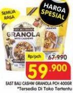 Promo Harga East Bali Cashew Granola All Variants 400 gr - Superindo