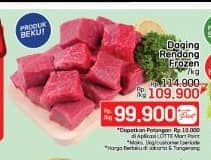 Promo Harga Daging Rendang Sapi  - LotteMart