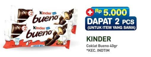 Promo Harga Kinder Joy Bueno Milk Hazelnut 43 gr - Hypermart