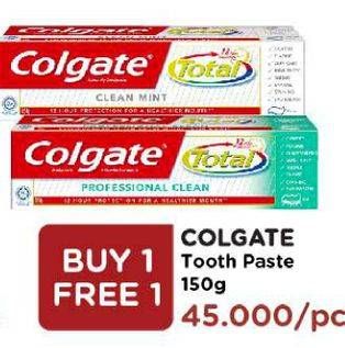 Promo Harga COLGATE Toothpaste 150 gr - Watsons
