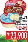 Promo Harga Walls Ice Cream 700 ml - Hypermart