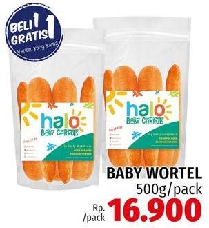 Promo Harga Wortel Baby 500 gr - LotteMart