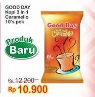 Promo Harga Good Day Instant Coffee 3 in 1 10 pcs - Indomaret
