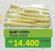 Promo Harga Baby Corn Kupas  - Alfamidi