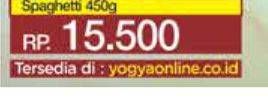Promo Harga La Fonte Spaghetti 11 450 gr - Yogya