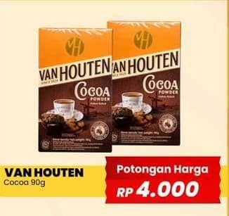 Promo Harga Van Houten Cocoa Powder 90 gr - Yogya