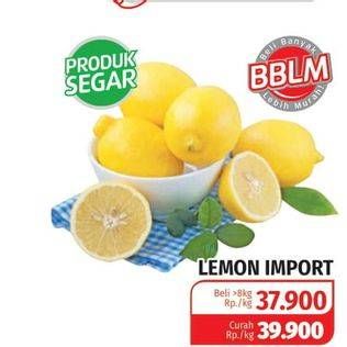Promo Harga Lemon Import  - Lotte Grosir