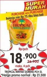 Promo Harga TROPICAL Minyak Goreng 2 ltr - Superindo