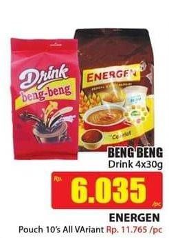 Promo Harga Beng-beng Drink per 4 sachet 30 gr - Hari Hari