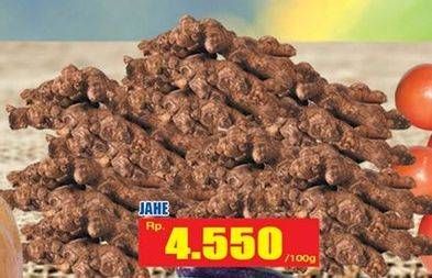 Promo Harga Jahe per 100 gr - Hari Hari