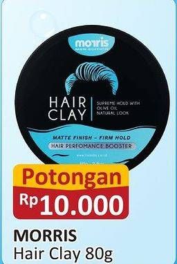 Promo Harga Morris Hair Clay 80 gr - Alfamart