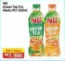 Promo Harga NU Green Tea Original, Honey 330 ml - Alfamart