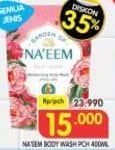 Promo Harga NAEEM Body Wash All Variants 400 ml - Superindo