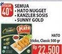 Promo Harga HATO Nugget Sticko, Classic 500 gr - Hypermart