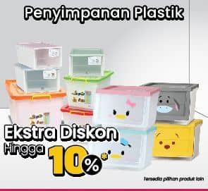 Promo Harga Penyimpanan Plastik  - COURTS