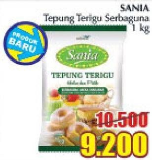 Promo Harga Sania Tepung Terigu 1000 gr - Giant