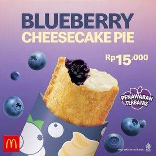 Promo Harga Blueberry Cheesecake Pie  - McD