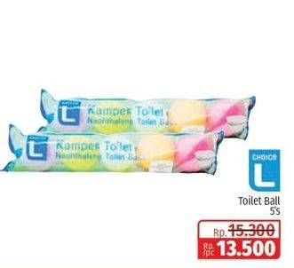 Promo Harga Choice L Kamper Toilet 5 pcs - Lotte Grosir