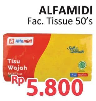 Promo Harga Alfamidi Facial Tissue 50 sheet - Alfamidi