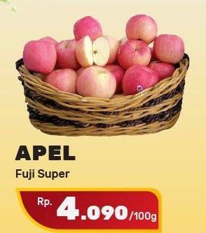 Promo Harga Apel Fuji Super per 100 gr - Yogya