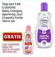 Promo Harga Cussons Baby Cologne Sparkling Joy, Cheerful Smile 100 ml - Indomaret