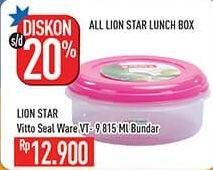 Promo Harga LION STAR Vitto Seal Ware VT-9 815 ml - Hypermart