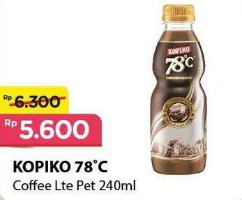 Promo Harga Kopiko 78C Drink 240 ml - Alfamart