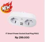 Promo Harga IT. Smart Power Socket Dual Plug PS02  - Erafone