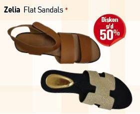Promo Harga ZELIA Flat Sandals  - Carrefour