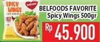 Promo Harga BELFOODS Spicy Wings 500 gr - Hypermart