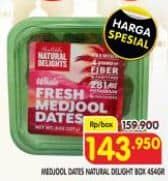 Promo Harga Natural Delights Kurma Medjool 454 gr - Superindo