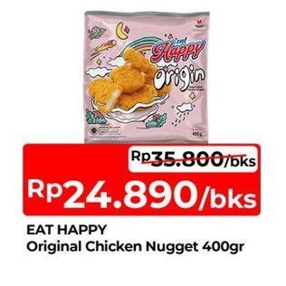Promo Harga Eat Happy Chicken Nugget Origin 400 gr - TIP TOP