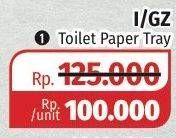 Promo Harga Toilet Paper Tray  - Lotte Grosir
