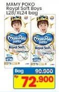 Promo Harga Mamy Poko Pants Royal Soft L28, XL24 24 pcs - Indomaret