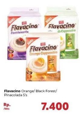 Promo Harga Torabika Flavacino Orange, Pina Colada, Blackforest per 5 sachet 25 gr - Carrefour