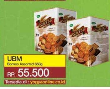 Promo Harga UBM Borneo Assorted 650 gr - Yogya