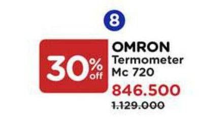 Promo Harga Omron Termometer Mc 720  - Watsons