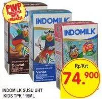 Promo Harga INDOMILK Susu UHT Kids All Variants 40 pcs - Superindo