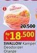 Promo Harga Swallow Deodorant Orange  - Alfamidi