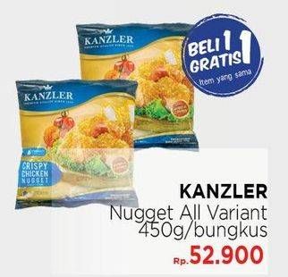 Promo Harga KANZLER Chicken Nugget Crispy 450 gr - LotteMart