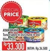 Promo Harga Ayam Brand Tuan Flakes In Oil/Chunk In Oil/Olive In Oil  - Hypermart