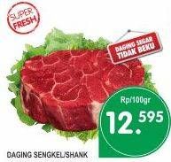 Promo Harga Daging Sengkel (Shankle) per 100 gr - Superindo