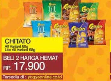 Promo Harga Chitato Snack Potato/Lite  - Yogya