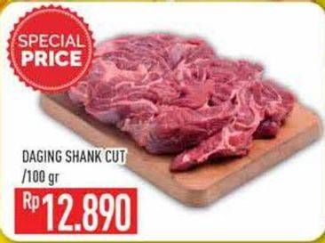 Promo Harga Daging Sengkel (Shankle) per 100 gr - Hypermart