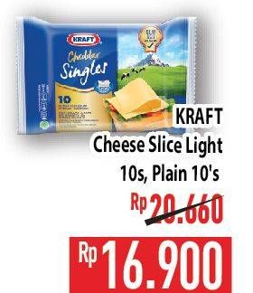 Promo Harga Kraft Singles Cheese Light, High Calsium 83 gr - Hypermart