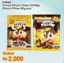 Promo Harga Simba Cereal Choco Chip / Choco Pillow  - Indomaret