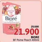 Promo Harga Biore Body Foam Beauty Fresh Pomegranate Peach 450 ml - Alfamidi