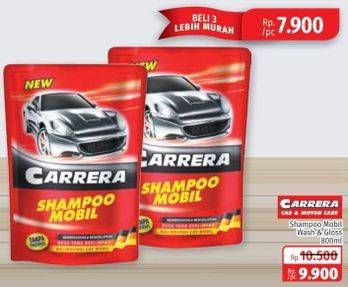 Promo Harga CARRERA Shampoo Mobil 800 ml - Lotte Grosir